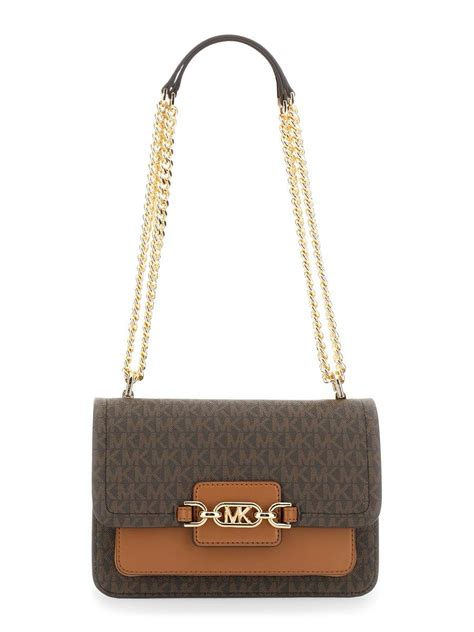 Michael Kors Borsa a Tracolla Heather Con Monogramma